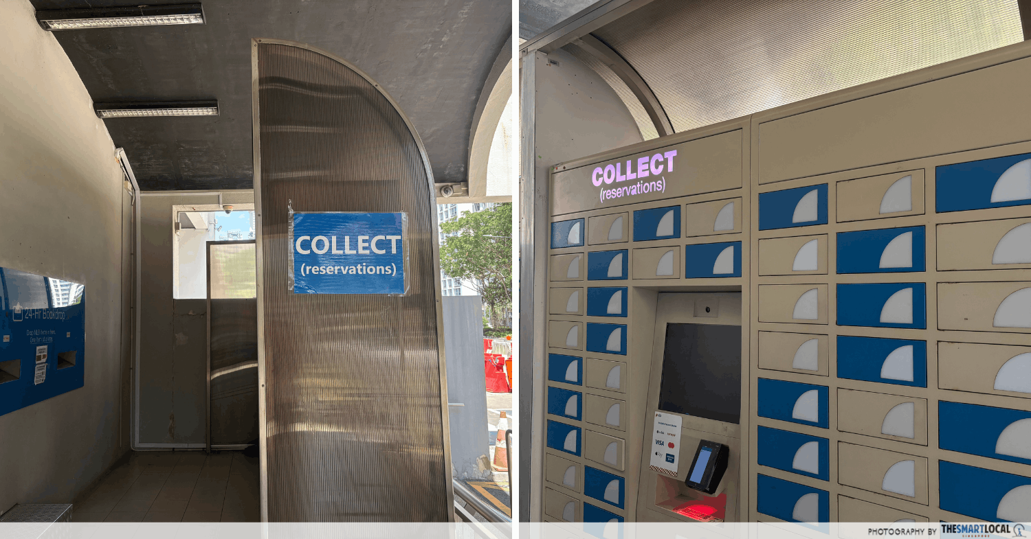 queenstown library - reservation collection point