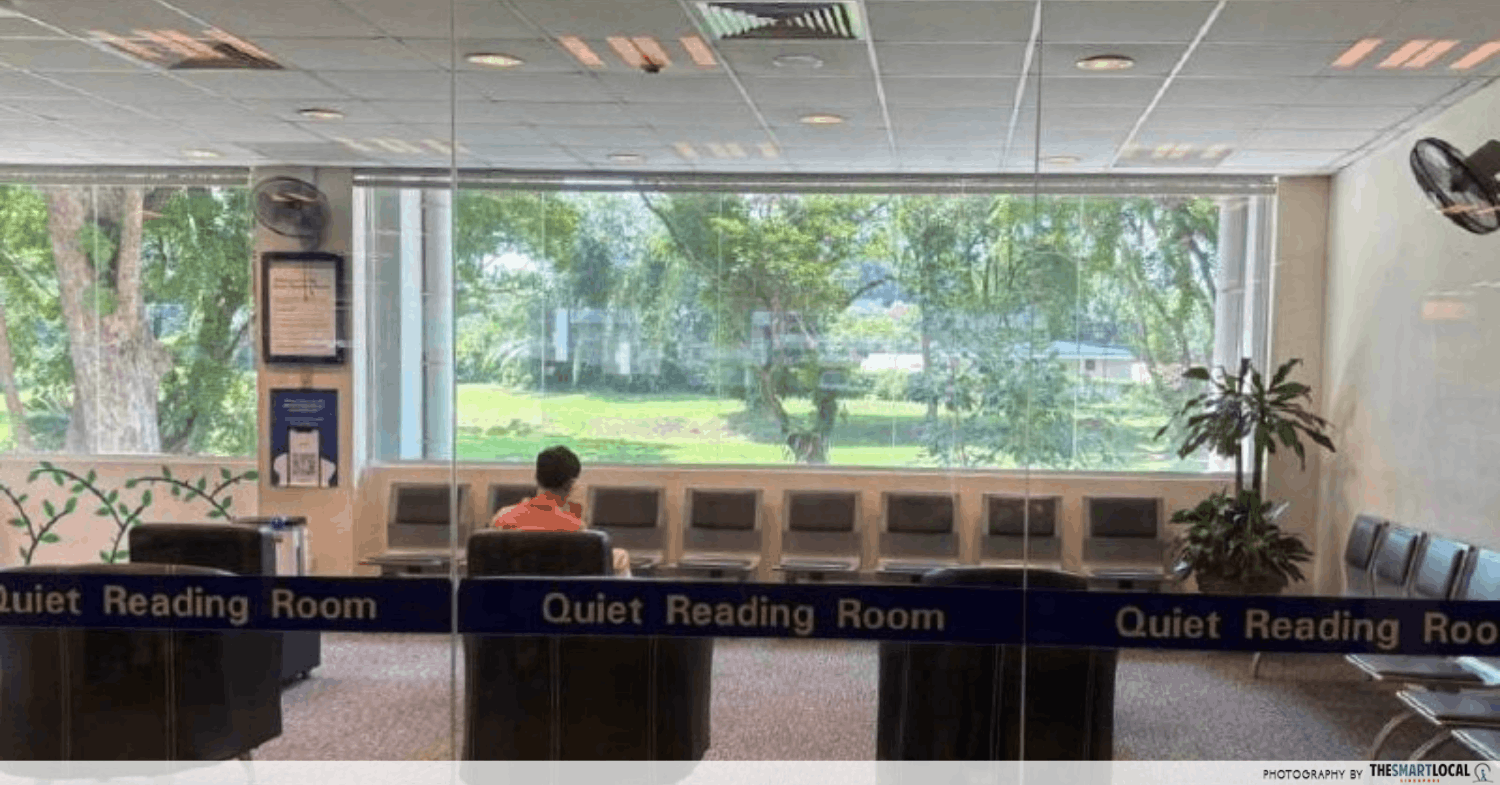 queenstown library - quiet reading room
