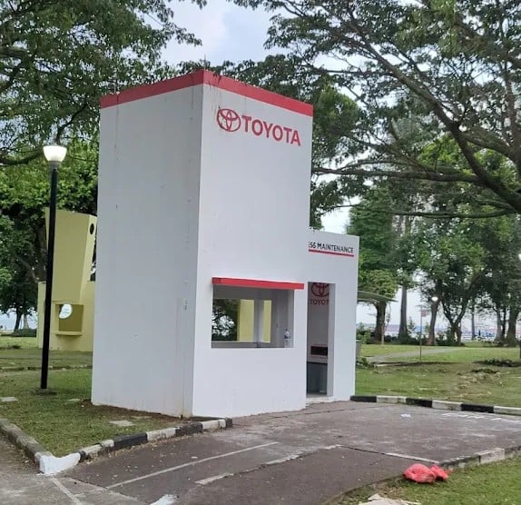 singapore road safety park - toyota building