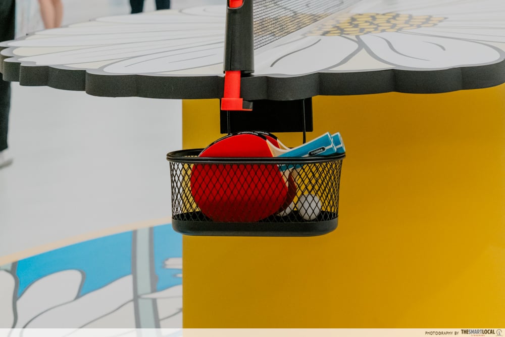 Table tennis paddles
