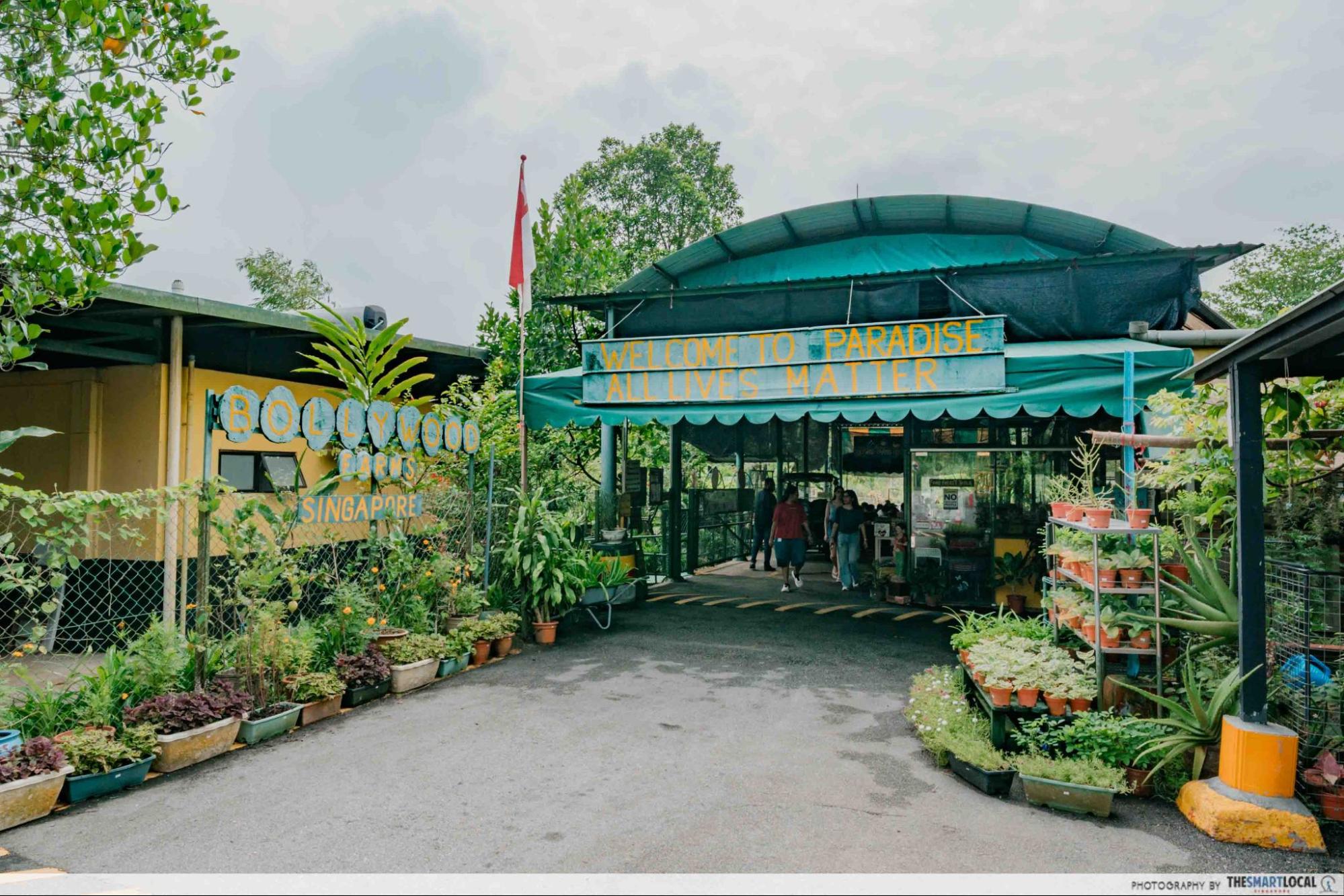 bollywood farms entrance