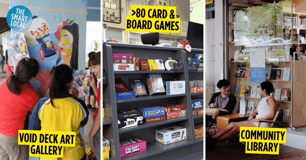 9 Budget Third Spaces In SG For Broke Weekends, From Free Board Game Lounges To Void Deck Karaoke Budget third spaces in Singapore