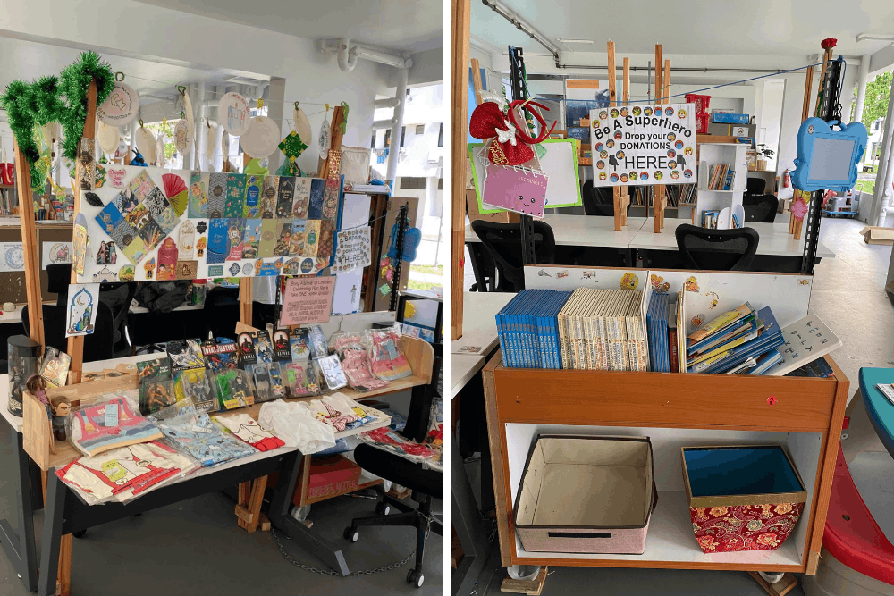 Budget third spaces in Singapore - yishun superhero library