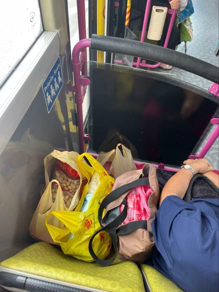 Bus Rules - Occupying Multiple Seats