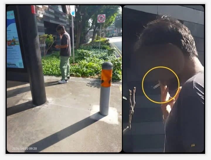 Smoking At Bus Stops