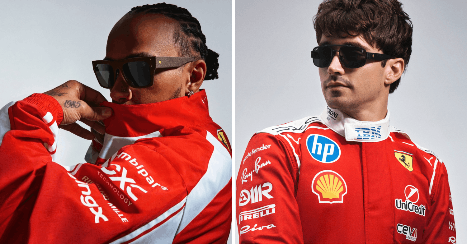 Lewis Hamilton and Charles Leclerc 