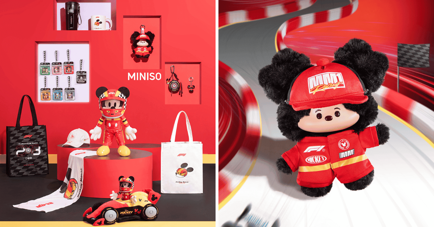 disney x f1 miniso 