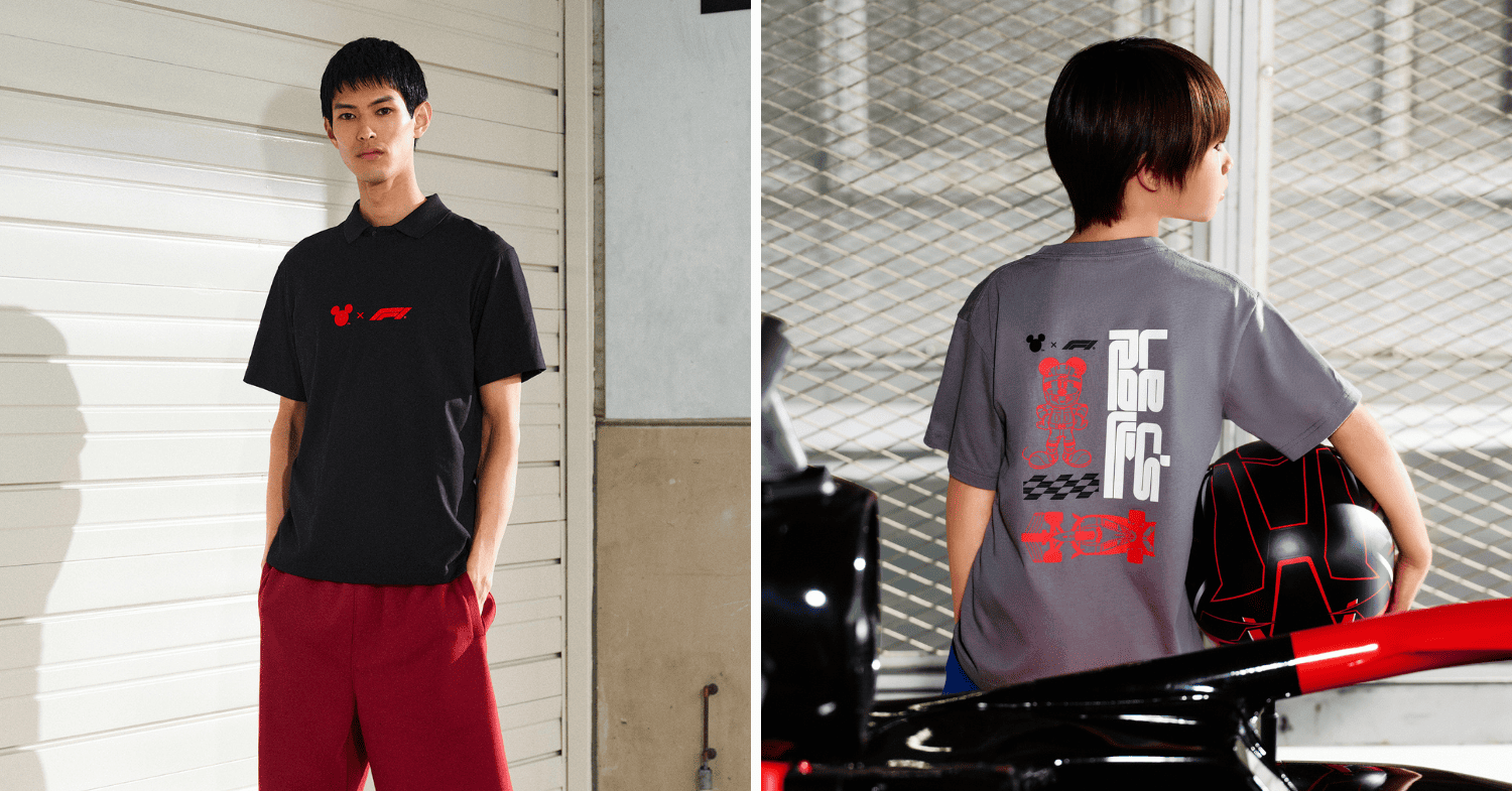 disney x f1 uniqlo 