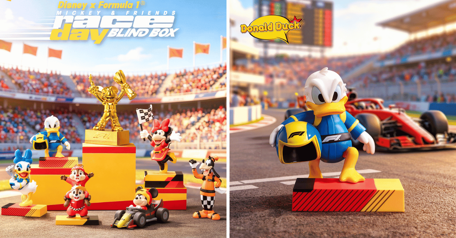 disney x f1 25toys popmart