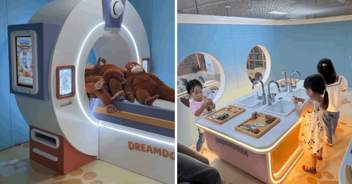 Pet hospital with CT scan machine
