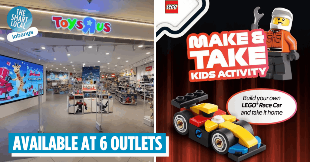 Free LEGO at Toys R Us - cover image