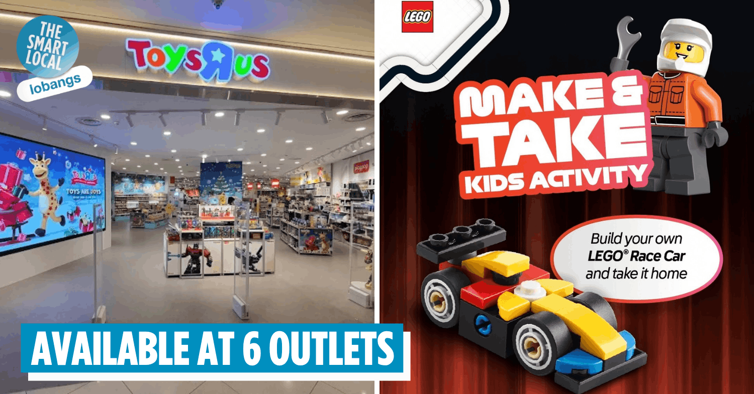 Free LEGO at Toys R Us - cover image