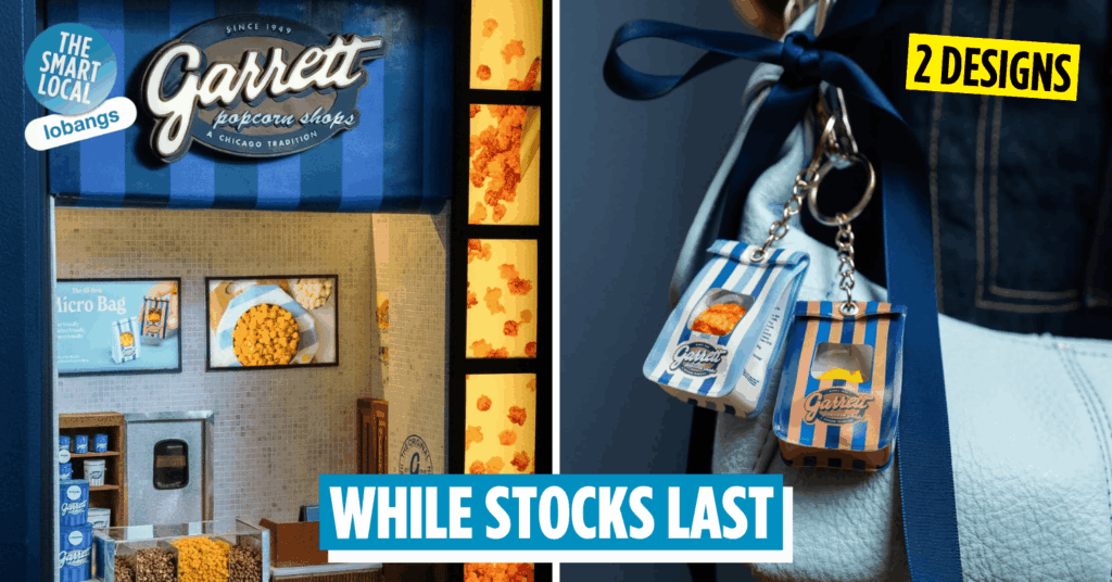 Garrett Popcorn Micro Bag keychain