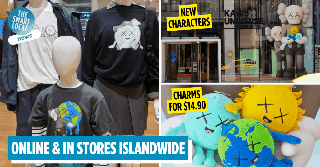 KAWS x Uniqlo Universe Collection Now In SG