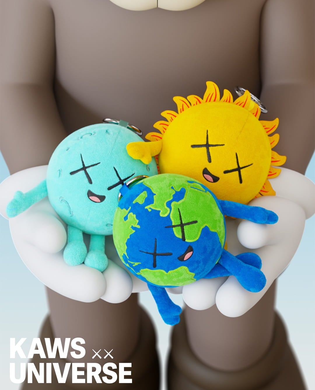KAWS x Uniqlo Universe Collection Now In SG - plushie charms