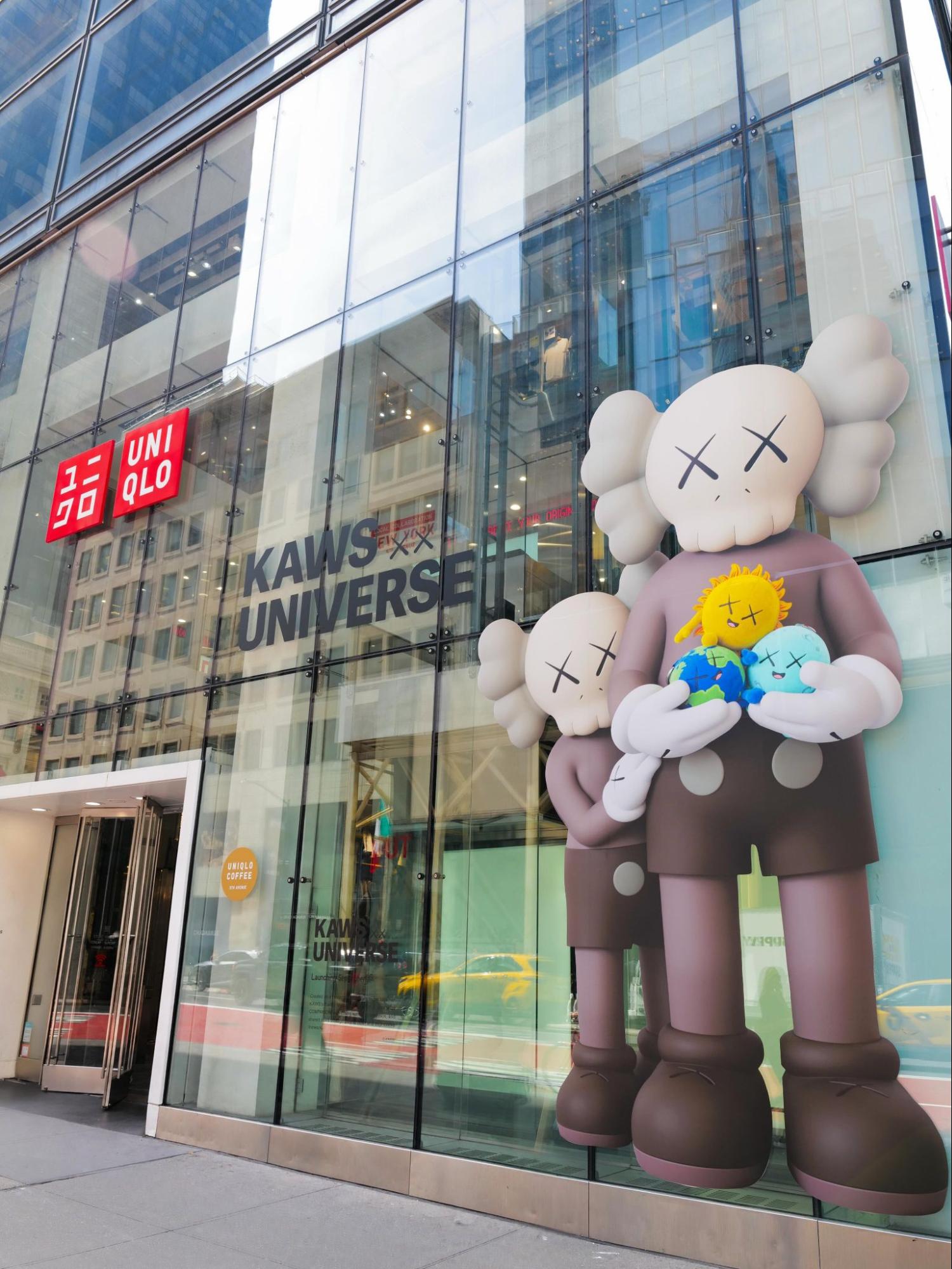 KAWS x Uniqlo Universe Collection Now In SG - store