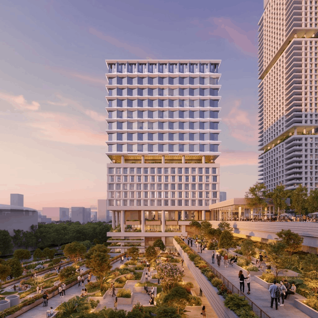 Mixed-use block at Marina Square
