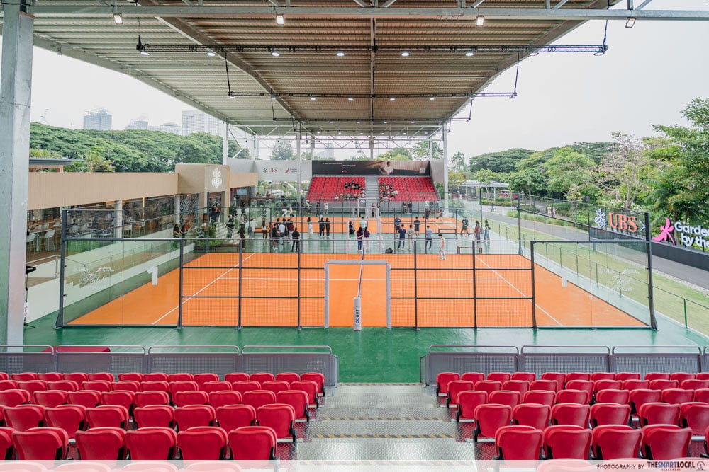 Padel By The Gardens view