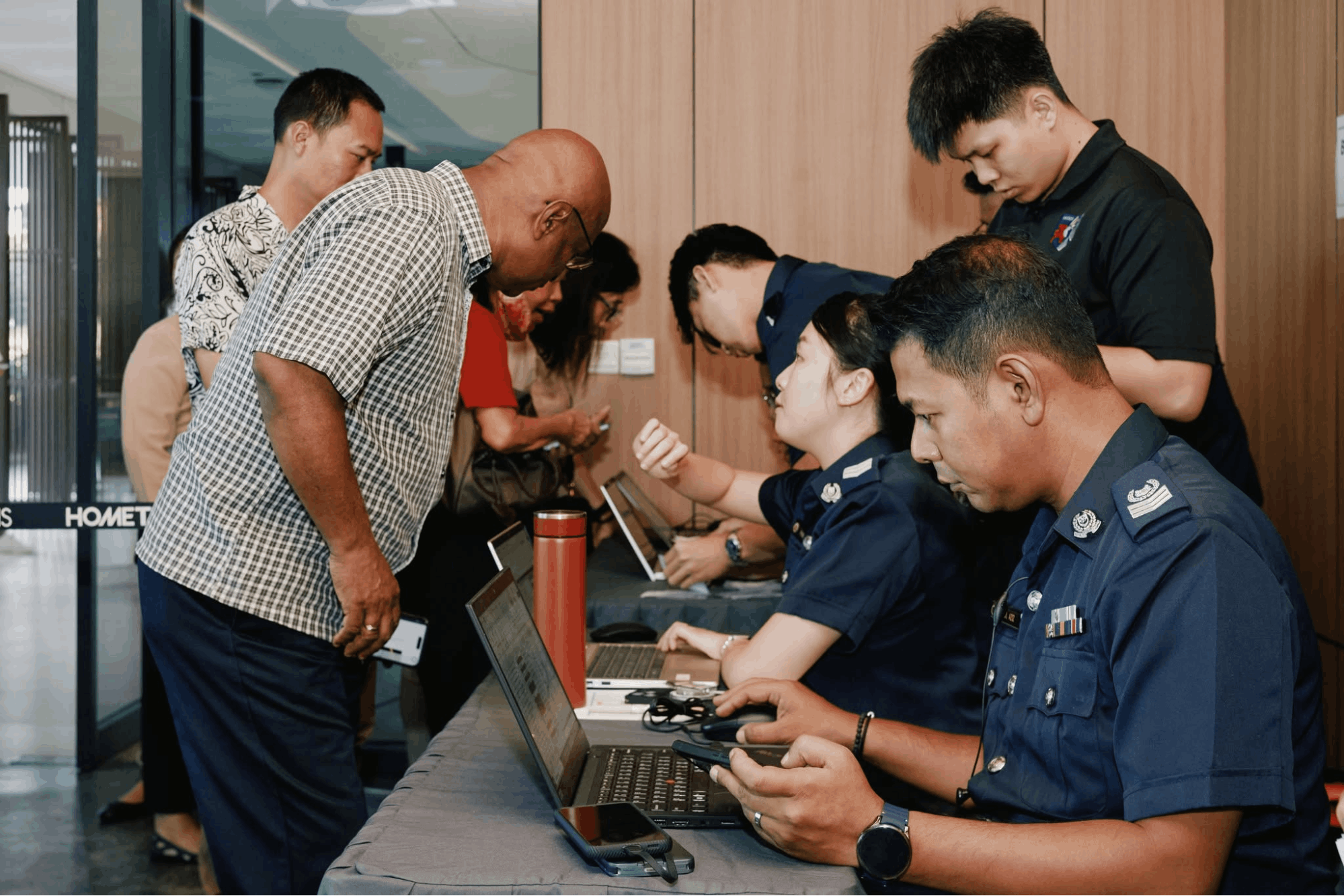 Police report - making a report