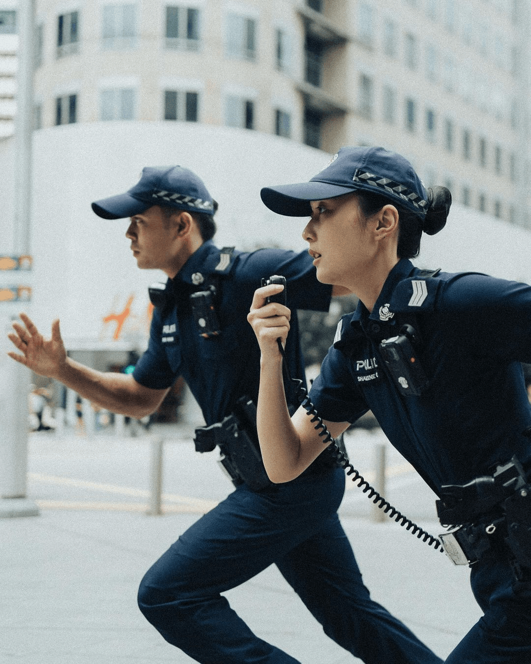Police report - police officers