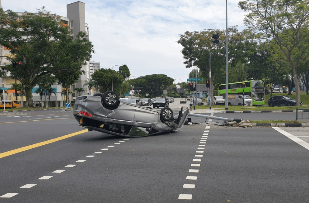 Police report - road accident