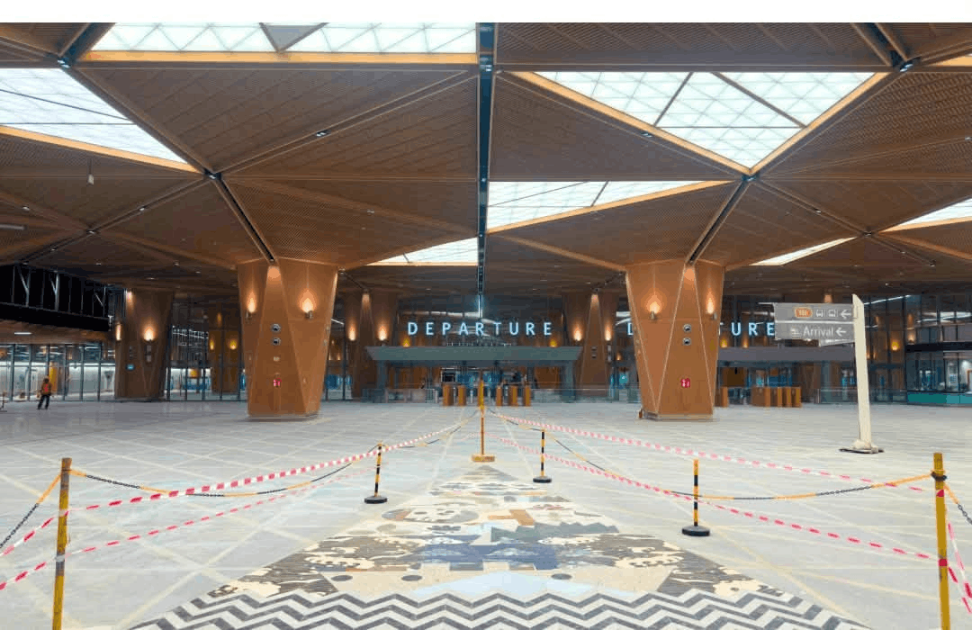 RTS Link Woodlands North Station Departure