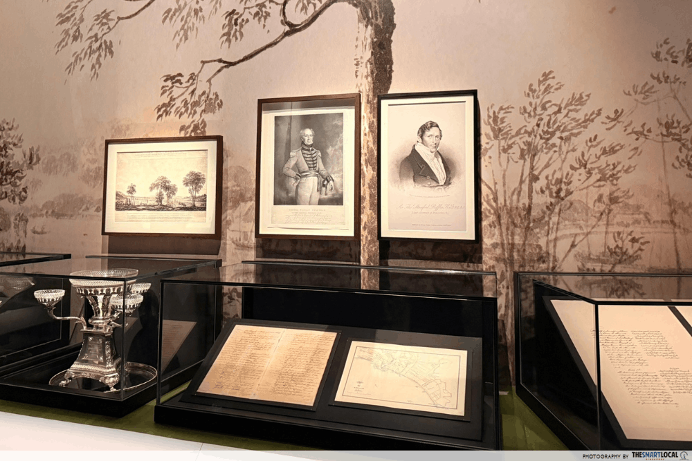 Singapore History Gallery, National Museum of Singapore - raffles