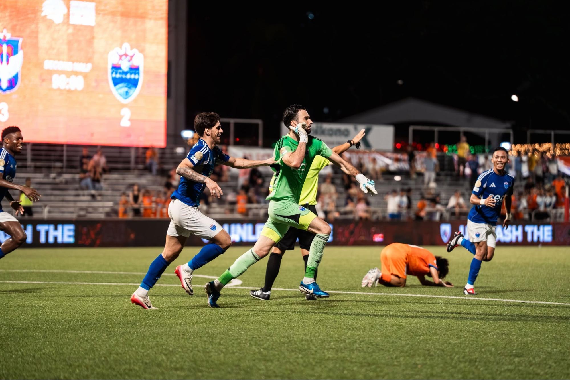 singapore premier league action