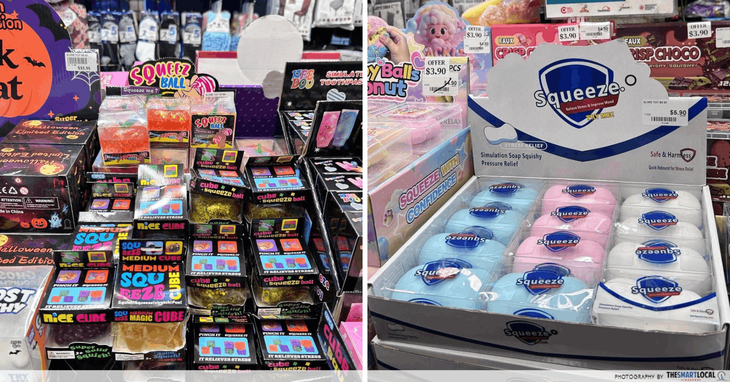 NeeDoh dupes and soap bar squishies