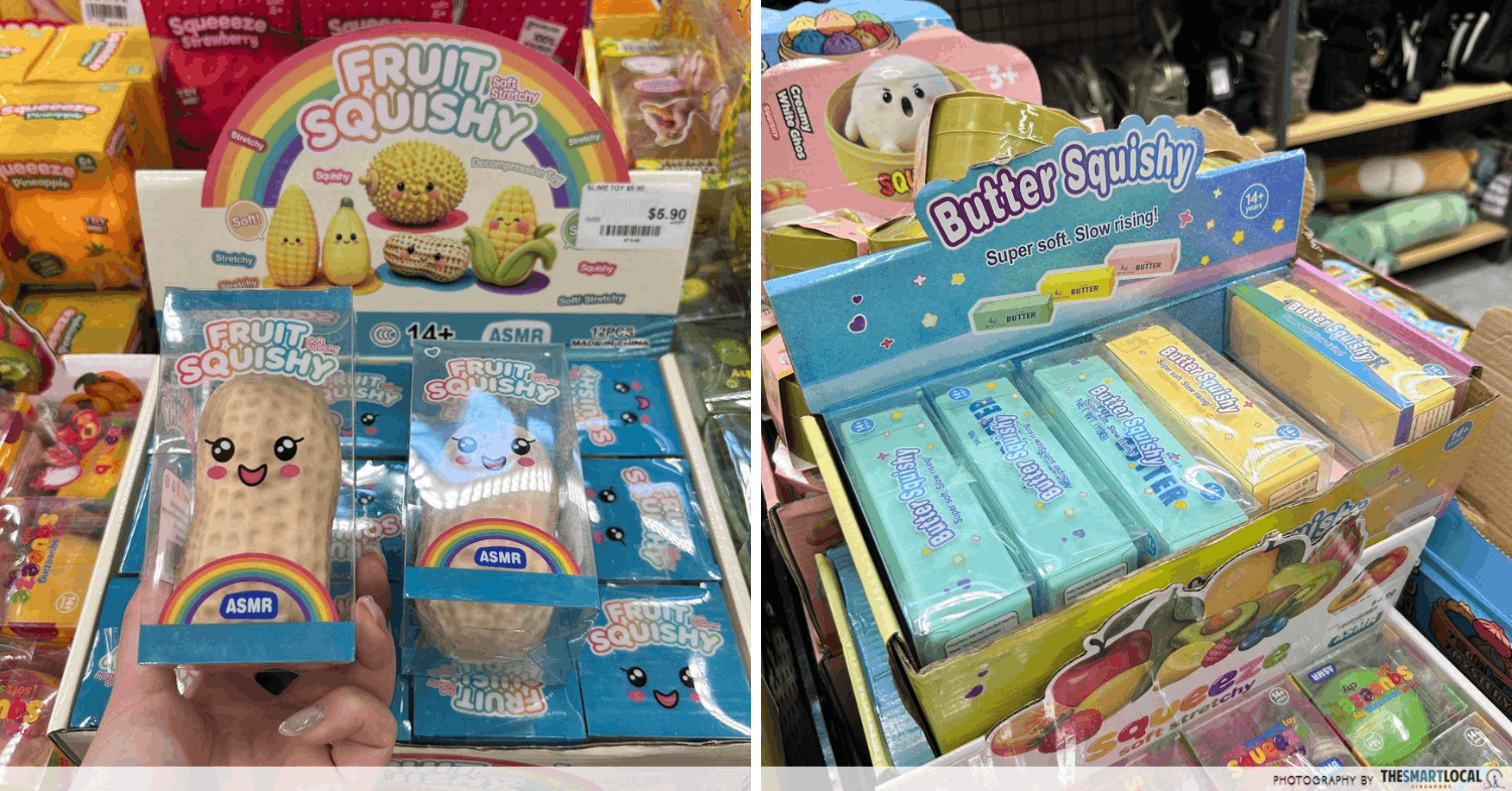 Crunchy peanut and butter squishies
