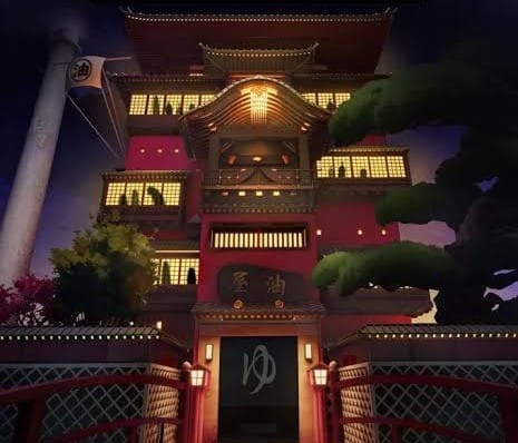 Bathhouse in Spirited Away