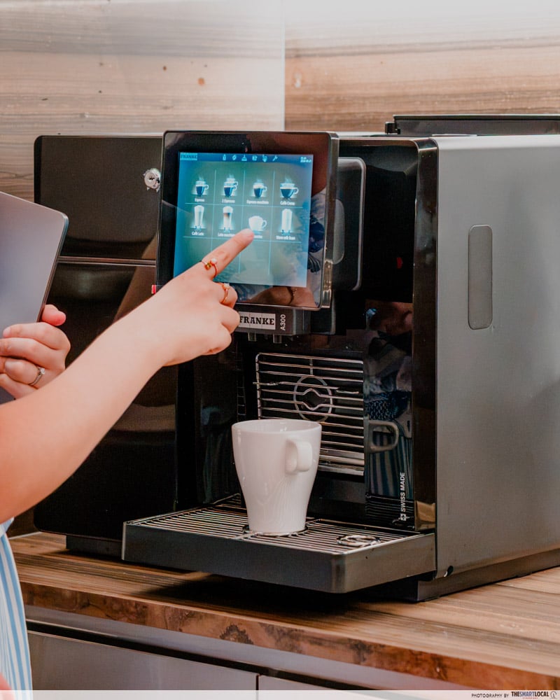 The Work Project Pantry Coffee Machine