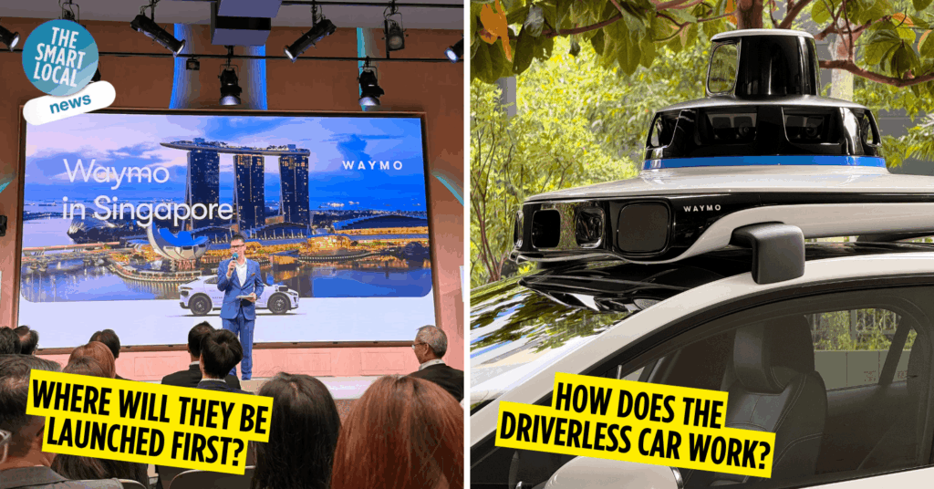 Waymo Dirverless Taxis in Singapore by 2028