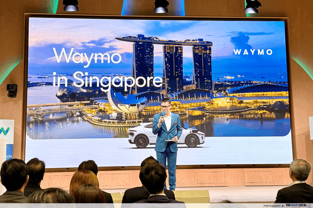 Waymo Driverless Taxis in Singapore - launch announcement