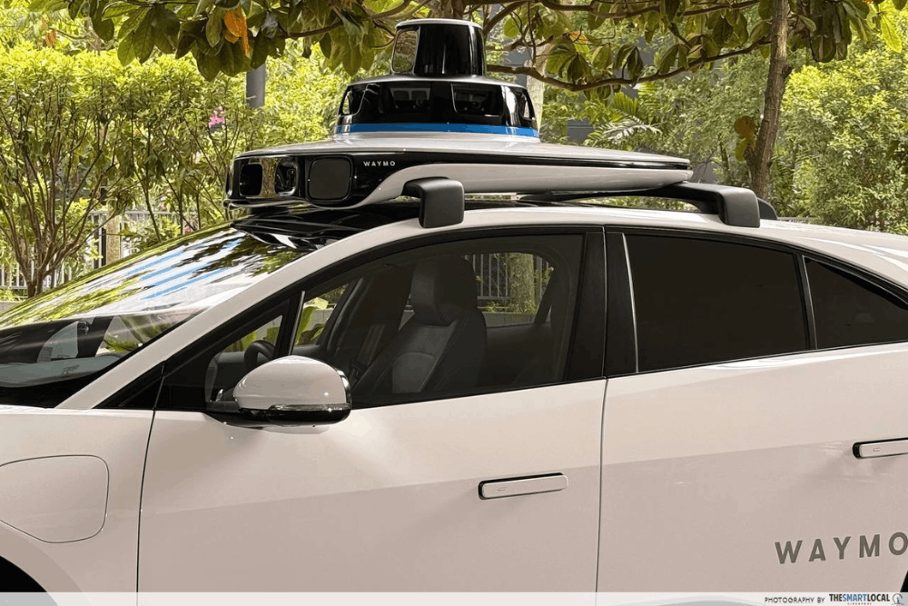 Waymo Driverless Taxis in Singapore - robotaxi