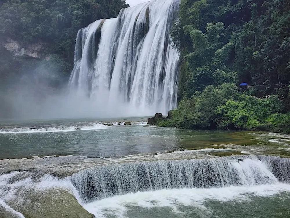 best places to visit in china - huangguoshu waterfall