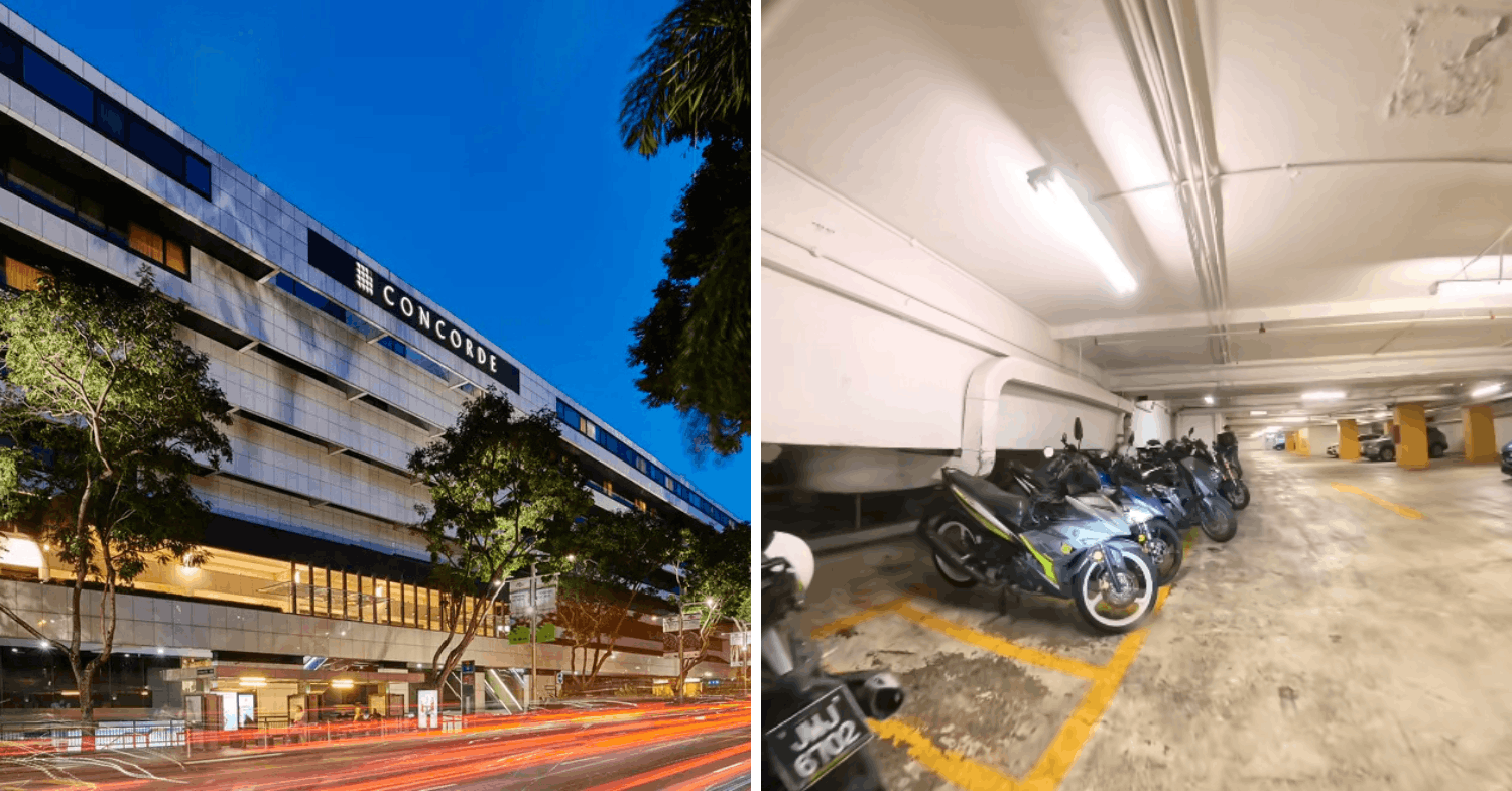 free motorcycle parking spots - concorde hotel