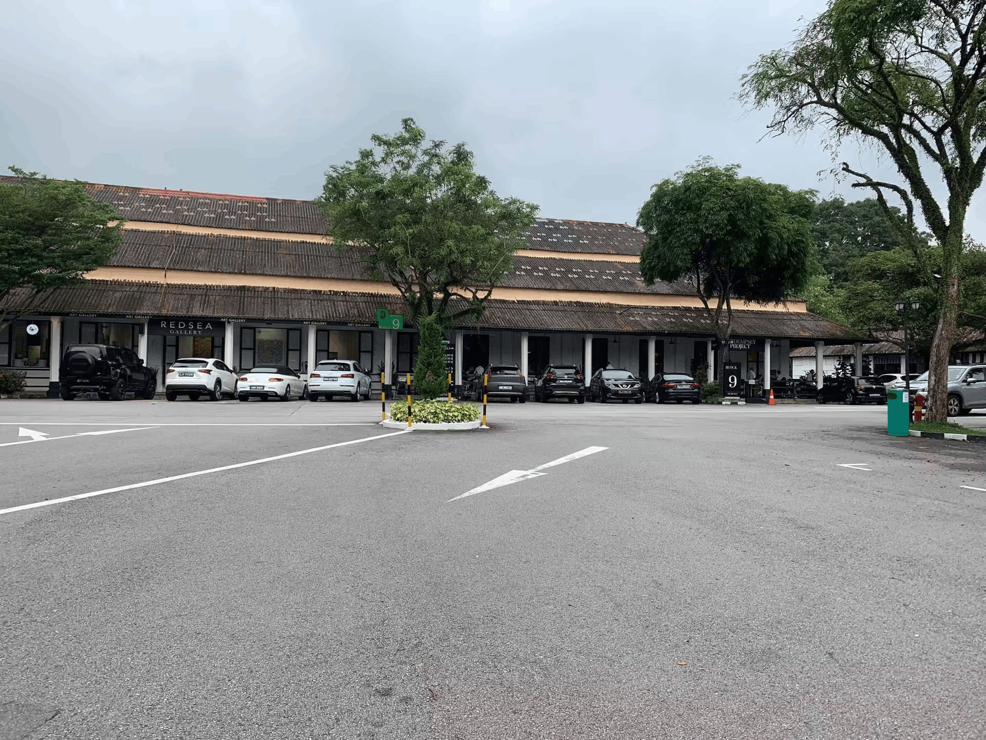 free motorcycle parking spots - dempsey hill