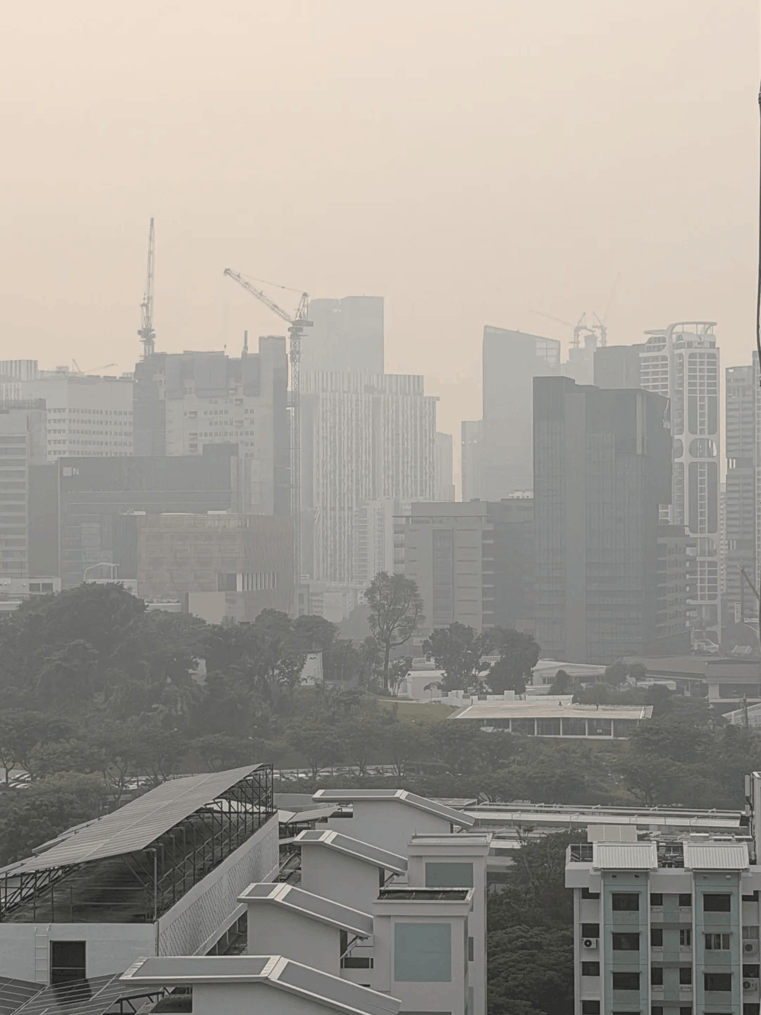 haze singapore - skyline