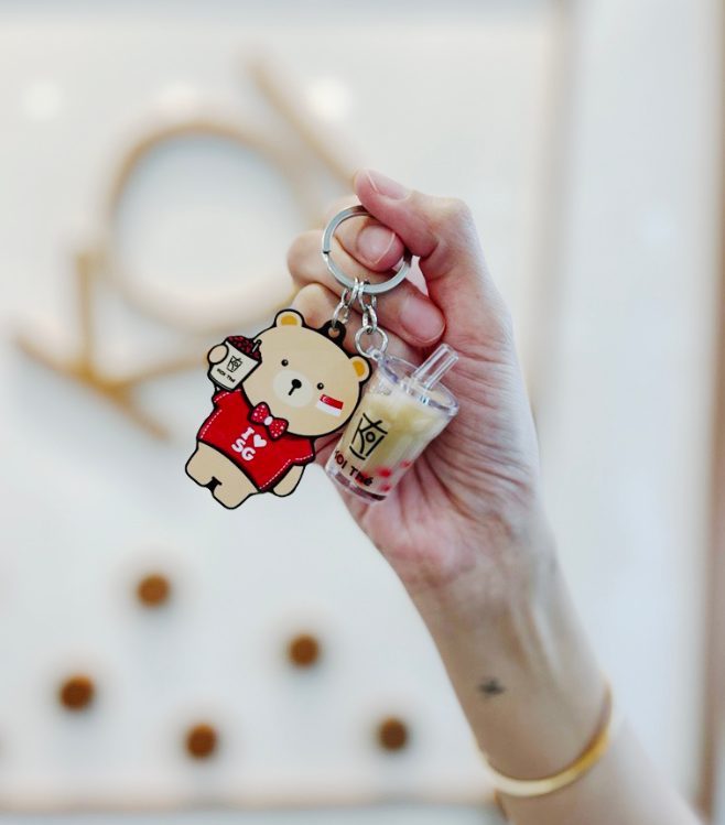 KOI Thé SG59 BB Bear & bubble tea