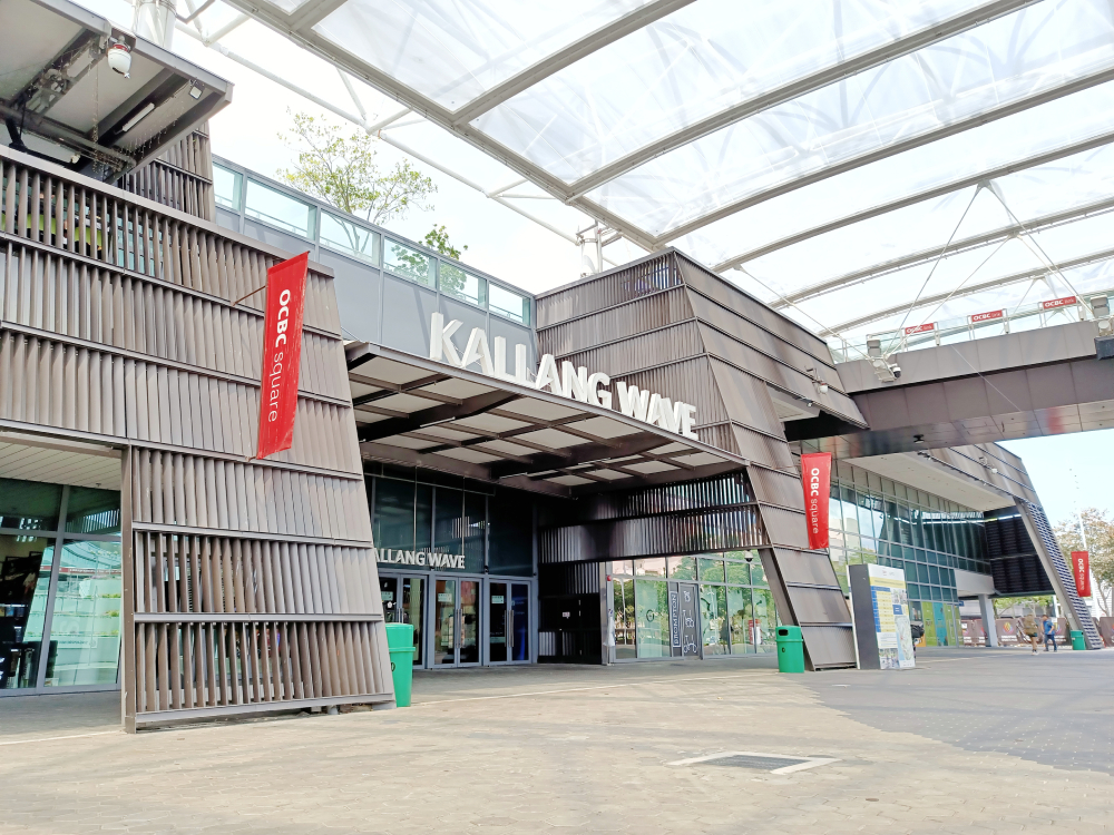 free motorcycle parking spots - kallang wave mall