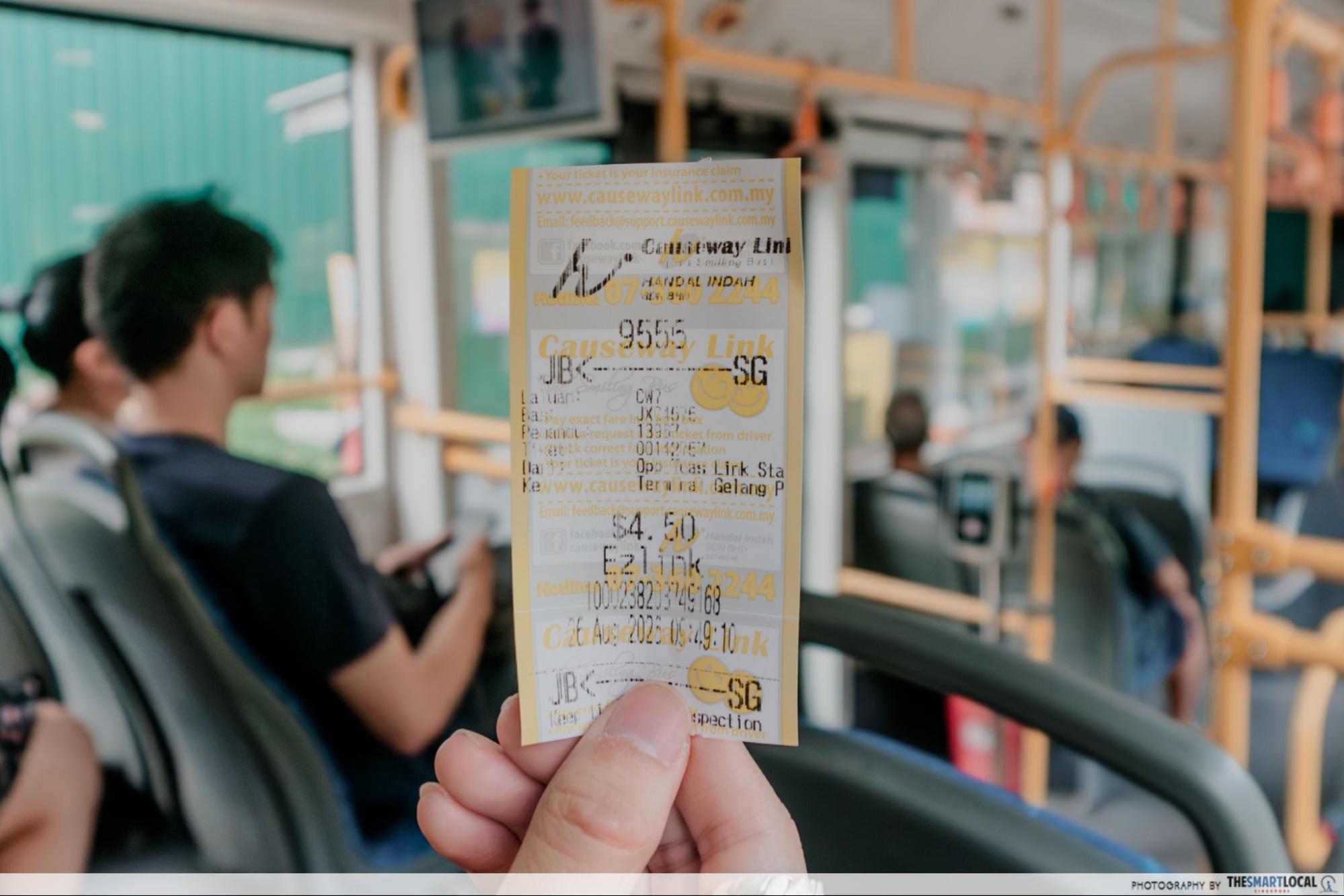 Bus ticket