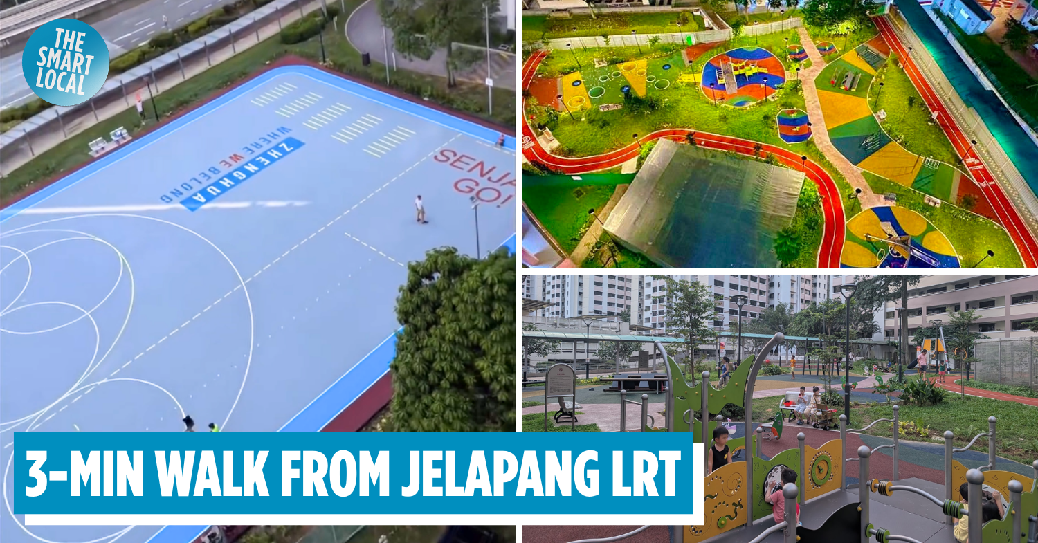 Senja Has A New Inline Skating Rink, 400m Running Track & Ninja Warrior-Like Obstacle Course