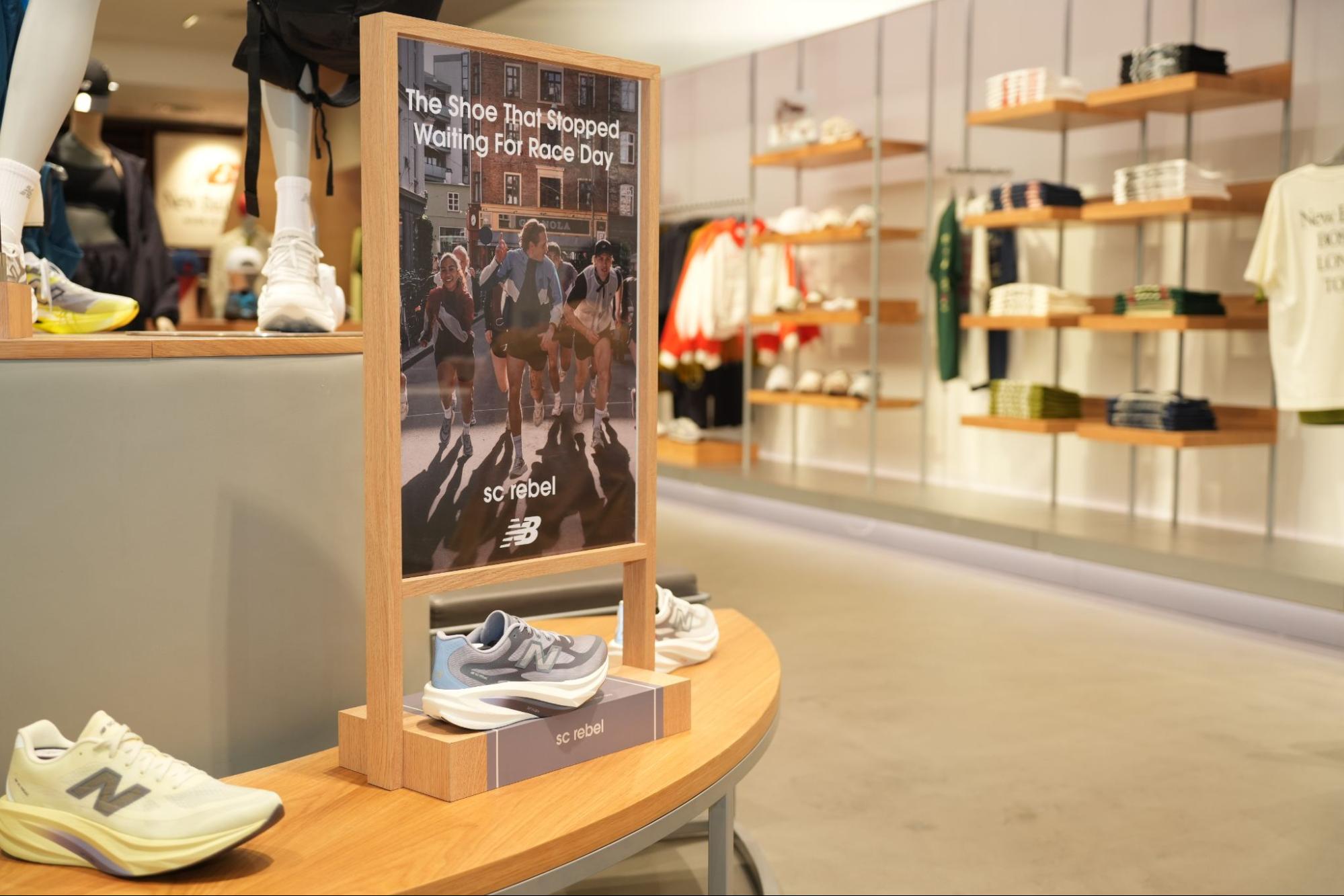New Balance store