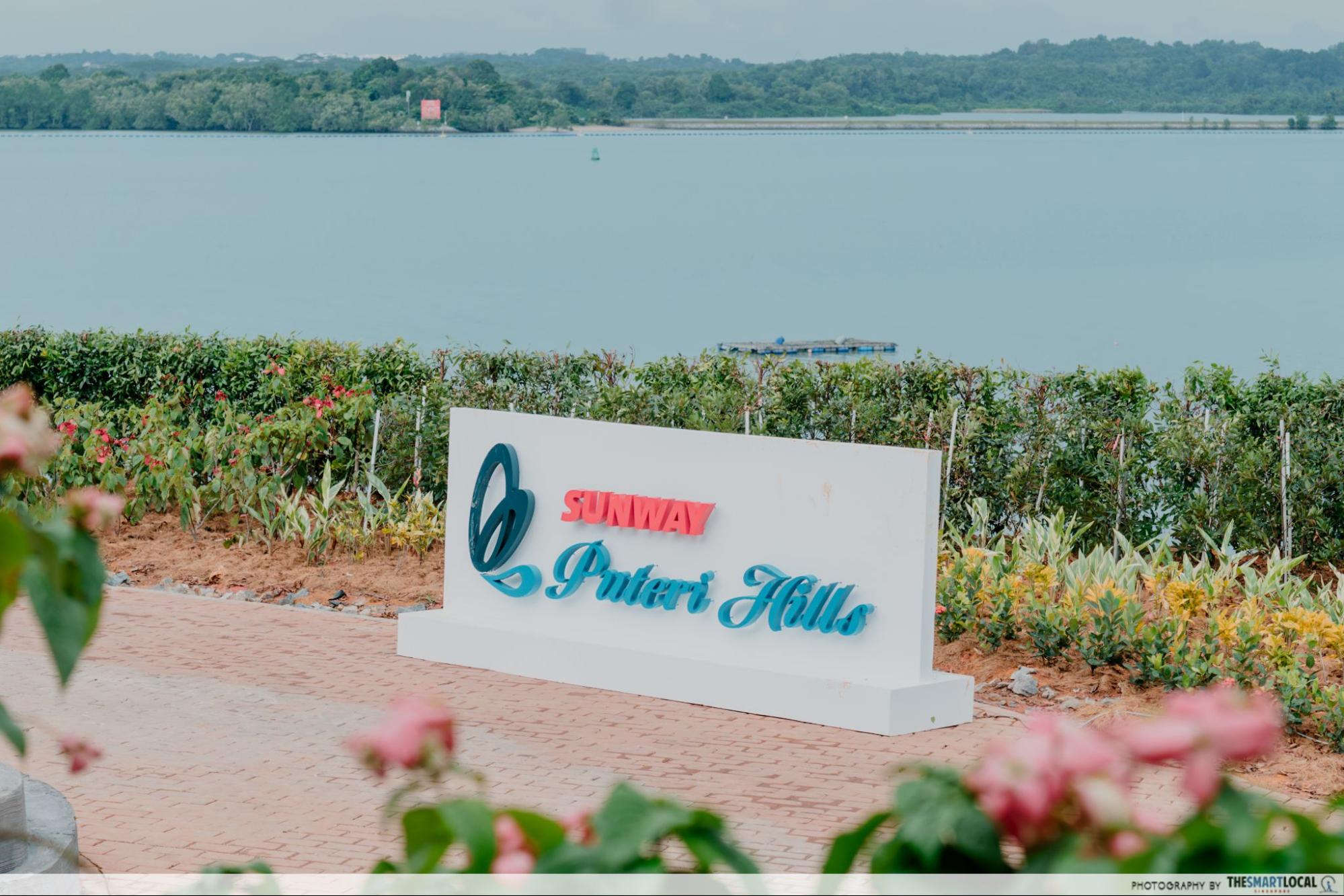 Sunway Puteri Hills sign