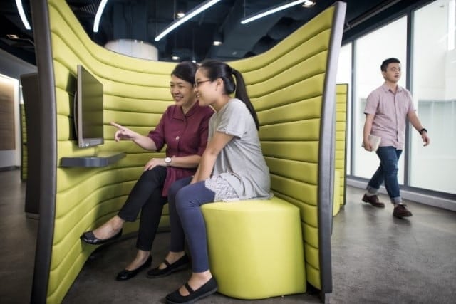 libraries singapore learning pods