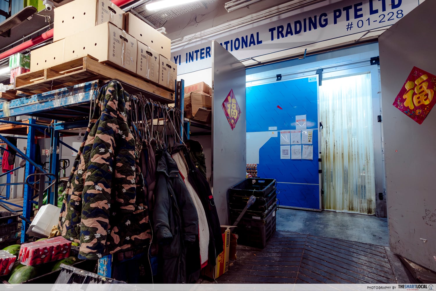 pasir panjang wholesale centre - cold room exterior