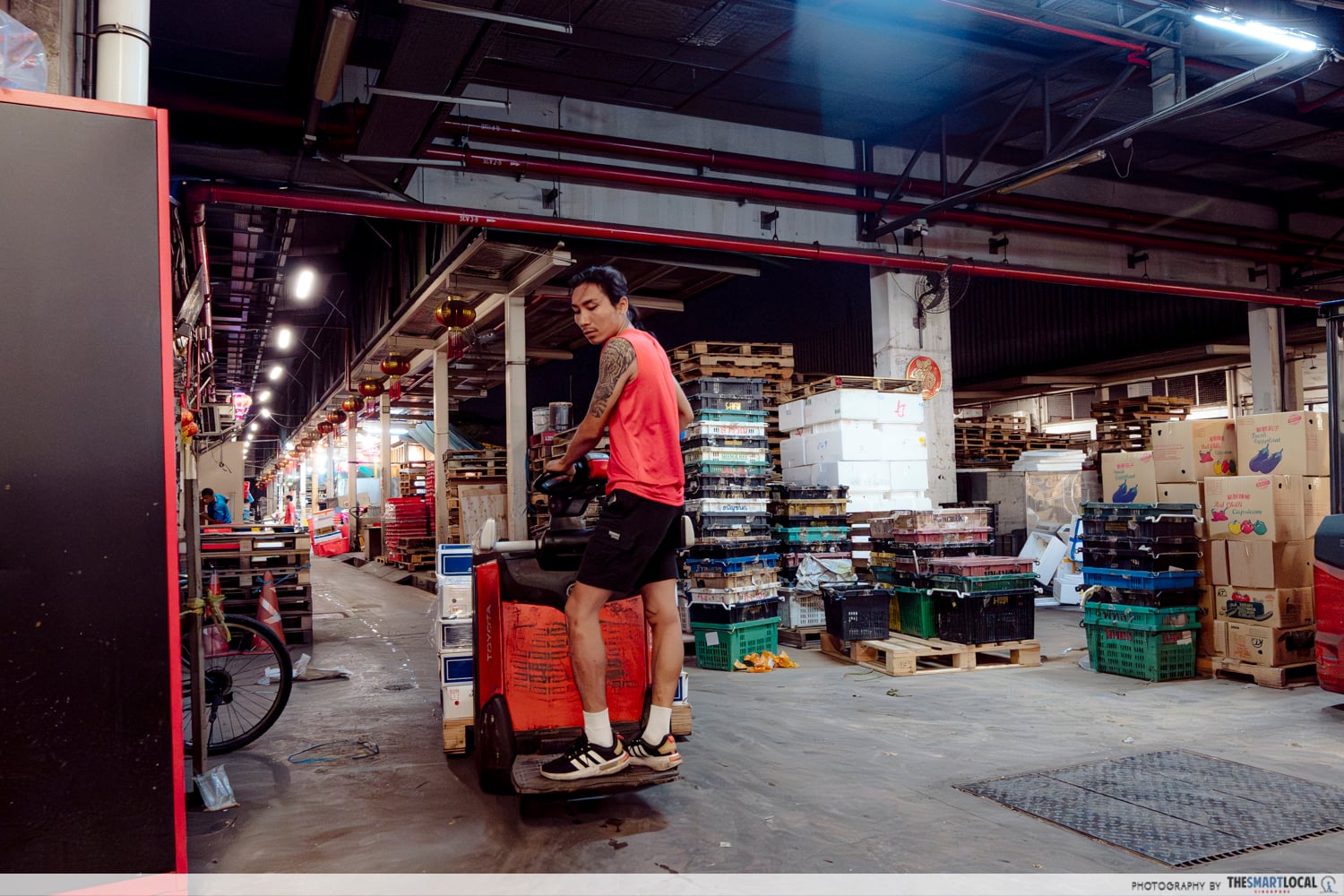 pasir panjang wholesale centre - forklift