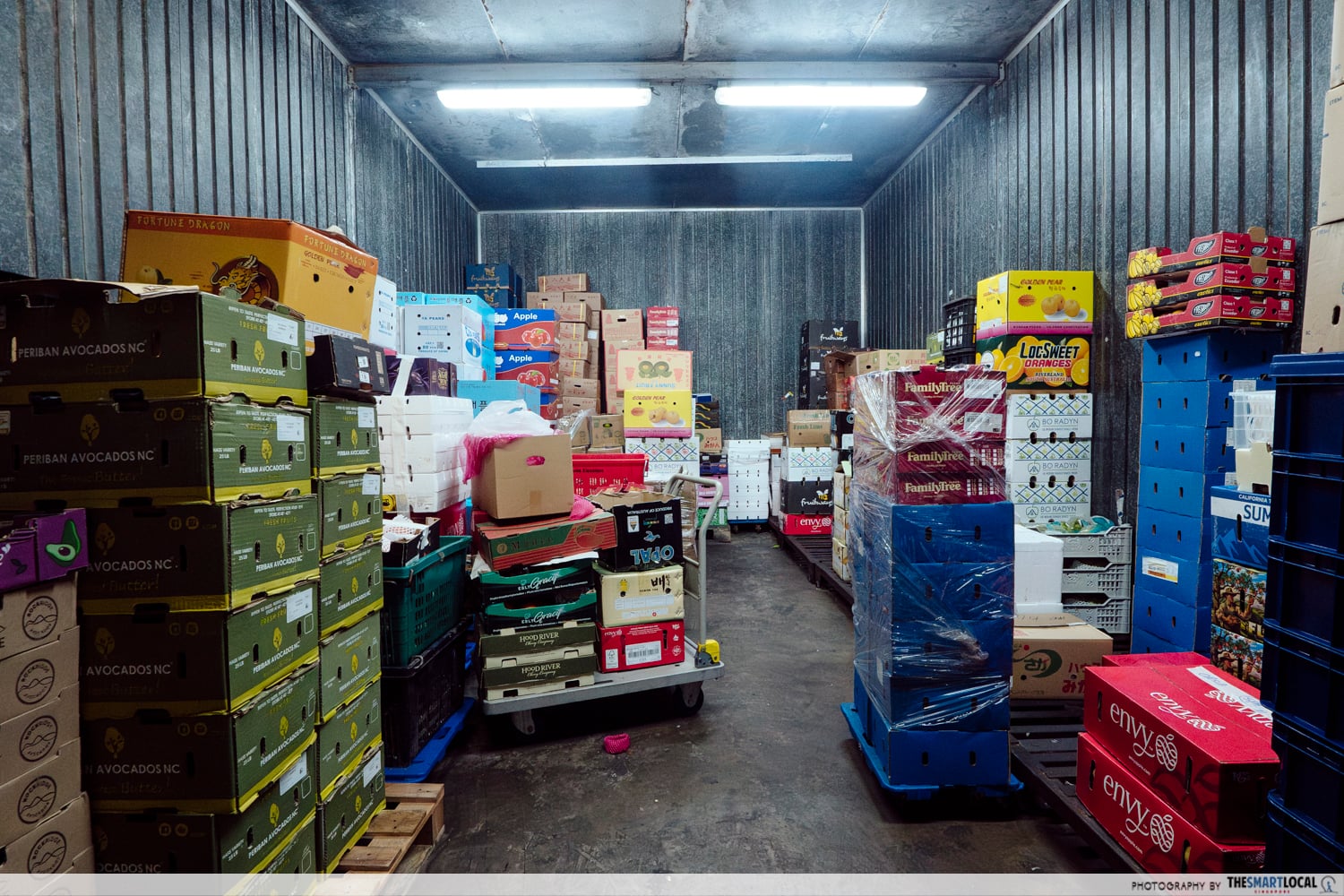 pasir panjang wholesale centre - ksy fruits cold room