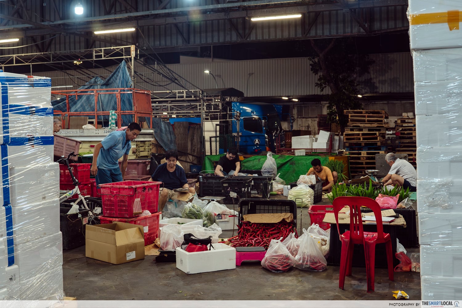 pasir panjang wholesale centre - workers